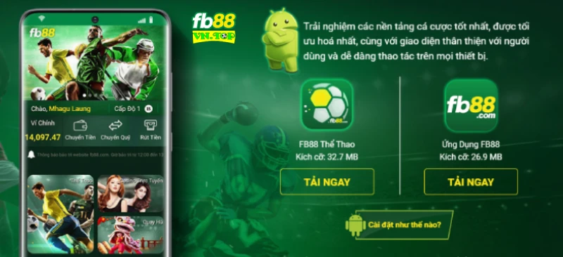 tải ứng dụng fb88