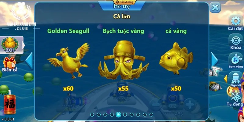 TP Fortune Fishing - Bắn Cá Chuẩn, Đón Vận May Ngập Tràn