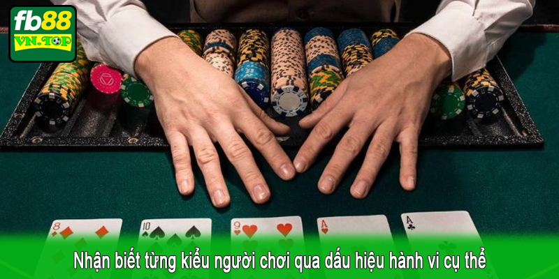 Nhận biết từng kiểu người chơi qua dấu hiệu hành vi cụ thể