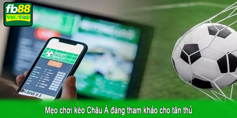 Mẹo chơi kèo Châu Á đáng tham khảo cho tân thủ
