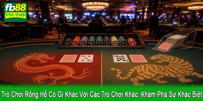 trò chơi Rồng Hổ có gì khác với các trò chơi khác