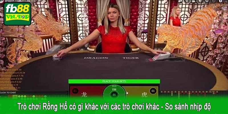 Trò chơi Rồng Hổ có gì khác với các trò chơi khác - So sánh nhịp độ